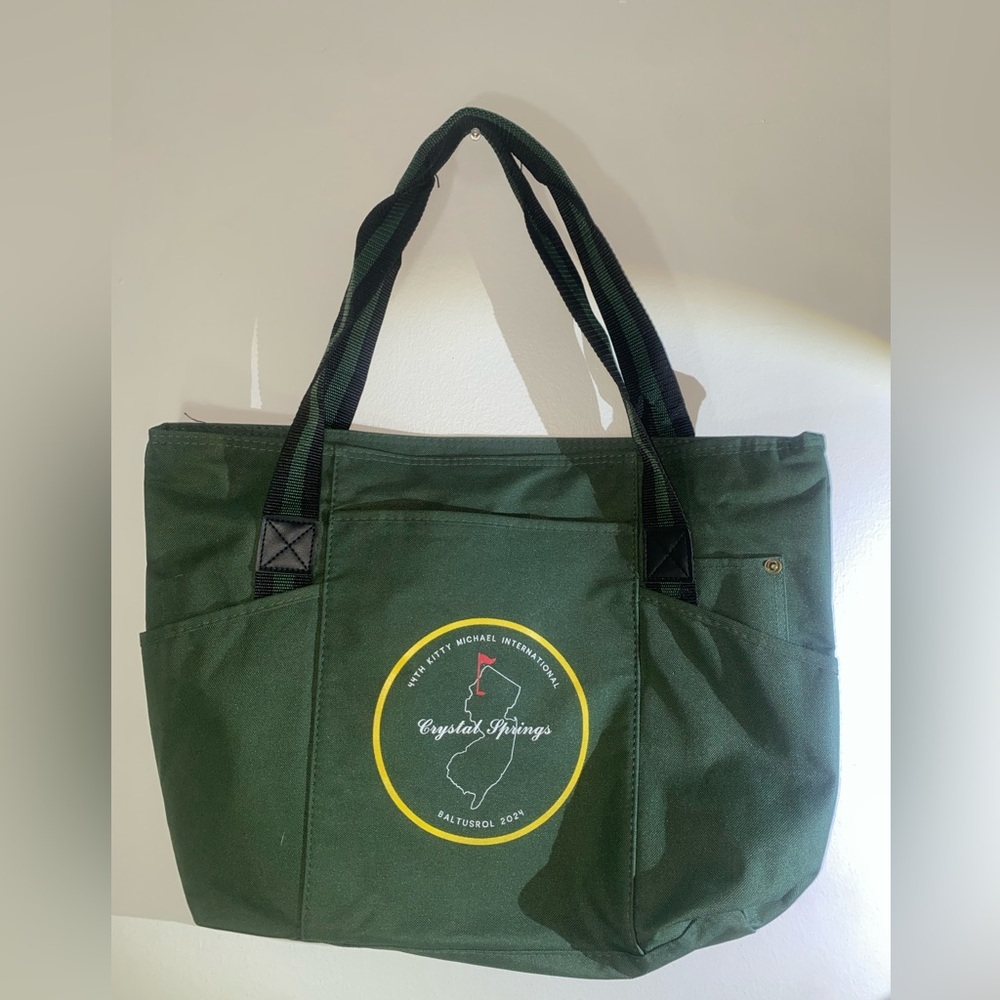 Green Tote Bag Crystal Springs 44th Kitty Michael International Baltusrol 2024